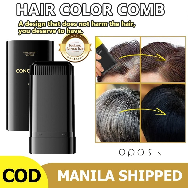 ต้นฉบับอย่างเป็นทางการHair Color Stick Instant Root คอนซีลเลอร์ Hairline Cover กันน้ําปากกาย้อมผมสําหรับผมสีขาวครอบคลุม