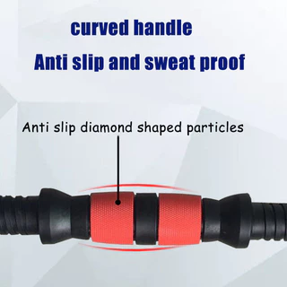 40cm/47cm/51cm ดัมเบลบาร์ （dumbbell rod） พีวีซีหมุนล็อคอุปกรณ์ออกกำลังกายที่บ้าน（1 ชิ้น）