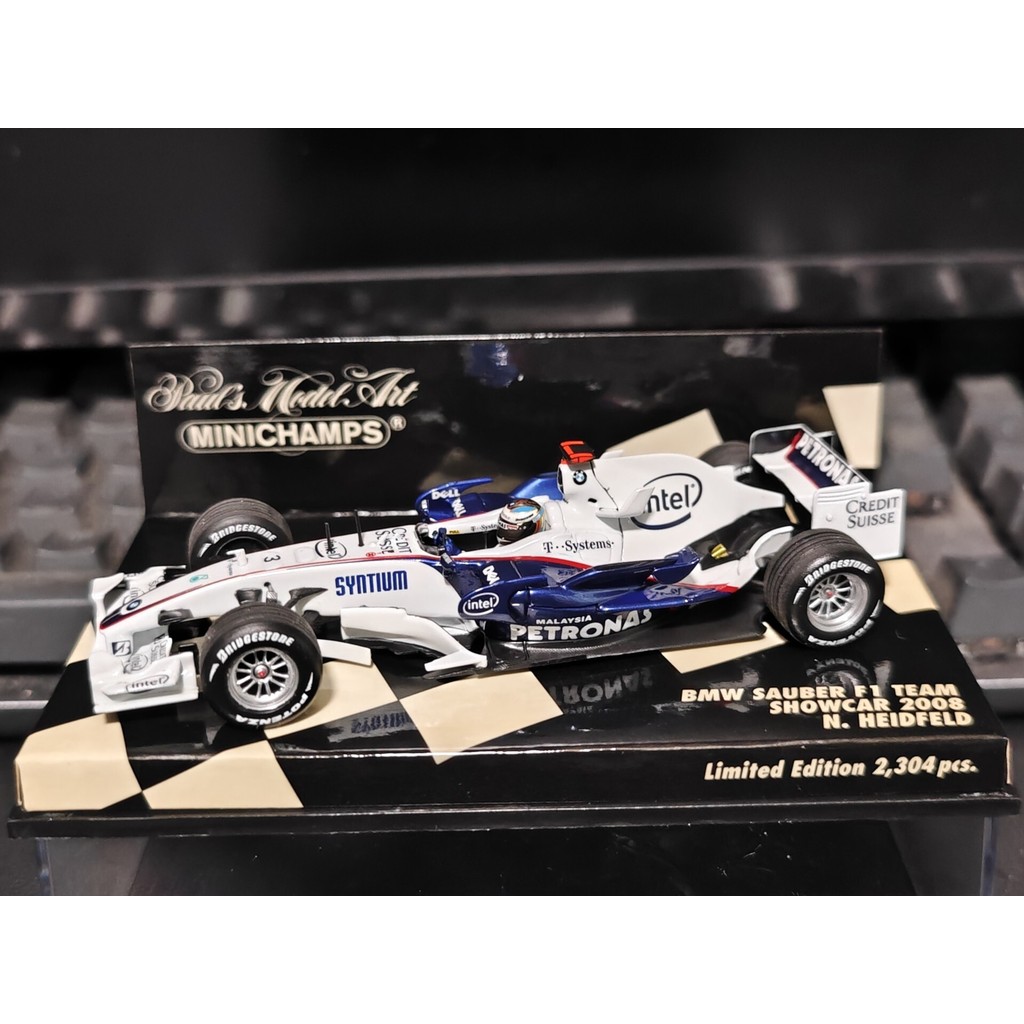 Mini Cut F1 รุ่น F1.08 BMW Sober Hyde Fleder 2008 เกมฤดูกาล 2008 ฤดูกาลเกม Hyde Feler สี่ครั้ง Obtai