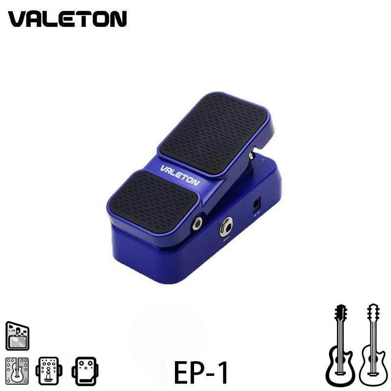 Valeton EP-1 Active Volume Combo Wah Mods เอฟเฟคกีตาร์เหยียบ 2 Power 2-in-1 Footswitch