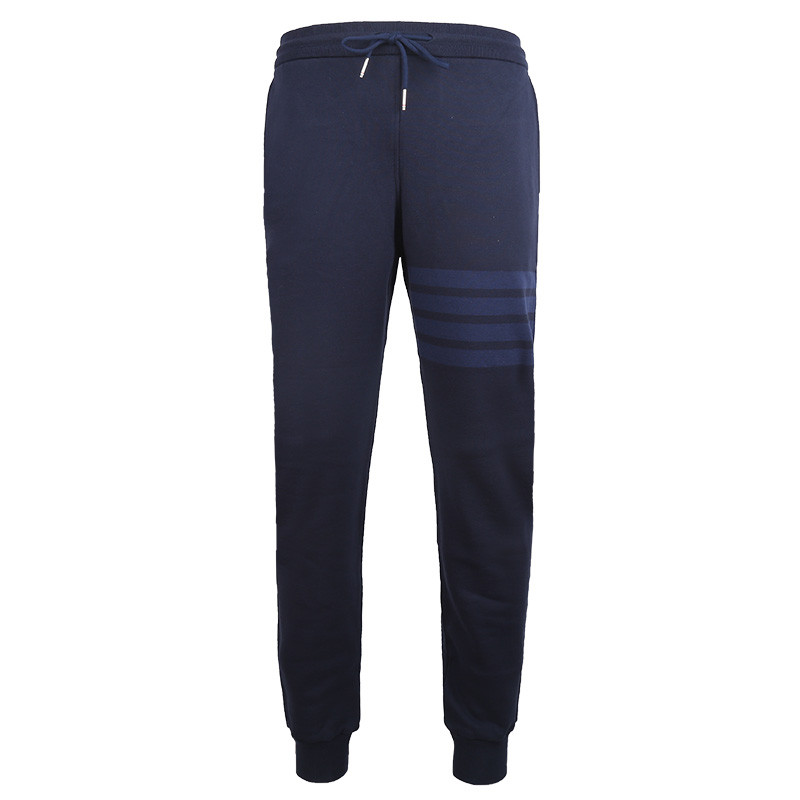 THOMBROWNE Tom Brown สเวตปั๊นส์สีน้ำเงินเข้ม แบบมีสายลาก