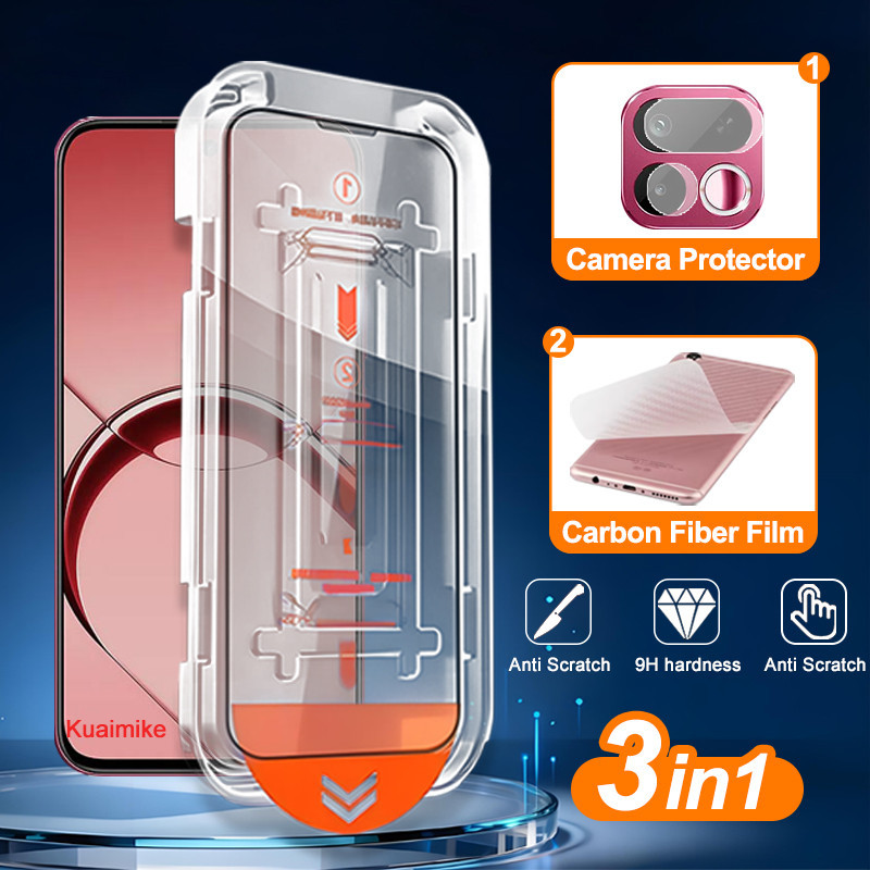 3 in 1 Realme 16T กระจกนิรภัยสําหรับ Realme 15T 14T 16 15 14 Pro Plus หมายเหตุ 80 70 60 50 60x 70T C