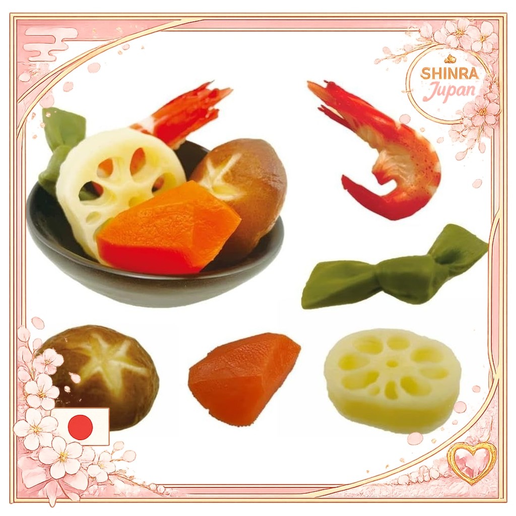 《Direct From Japan》  speed mao Realistic boiled food, food samples, Buddhist altars, Buddhist utensi