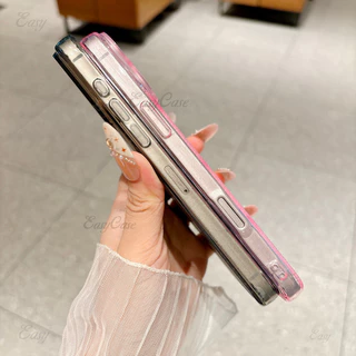 น้ําแข็งเจาะรังผึ้งกระจายความร้อนตาข่ายทีพียูเคสนิ่มสําหรับ ไอโฟน 17 16 15 14 13 12 โปรแม็กซ์ กันลื่นและป้องกันการตกฝาหลัง