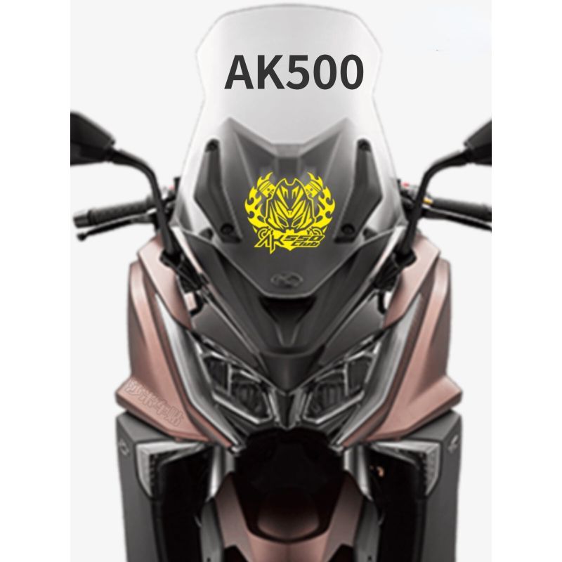Suitable for AK500 car stickers, AK500 motorcycle windscreen decal