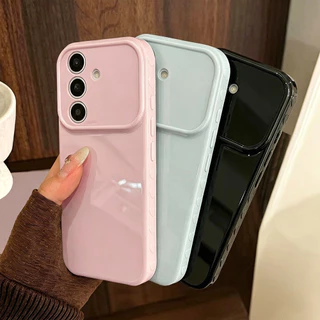 กรอบลายหัวใจ เคสโทรศัพท์ For Samsung A57 A56 A55 A37 A36 A35 A27 A26 A17 A16 A15 A14 A13 A12 A07 A06 A05S เคสซิลิโคนนิ่ม