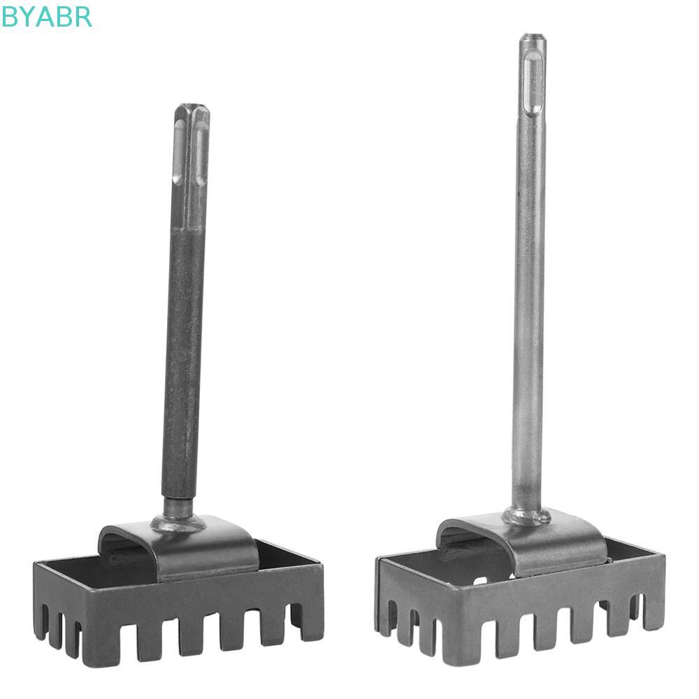 BYABR เครื่องตัดรูสี่เหลี่ยม, Slotting Square-handle 4 Pits Square Socket Punch, Creative Round-hand