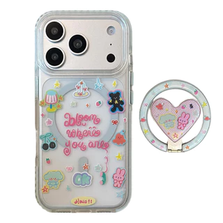[Sheren] Childlike Color Bracket Phone Case เหมาะสําหรับ i17 16 15 14 13 12 11 pro max เคสไอโฟน
