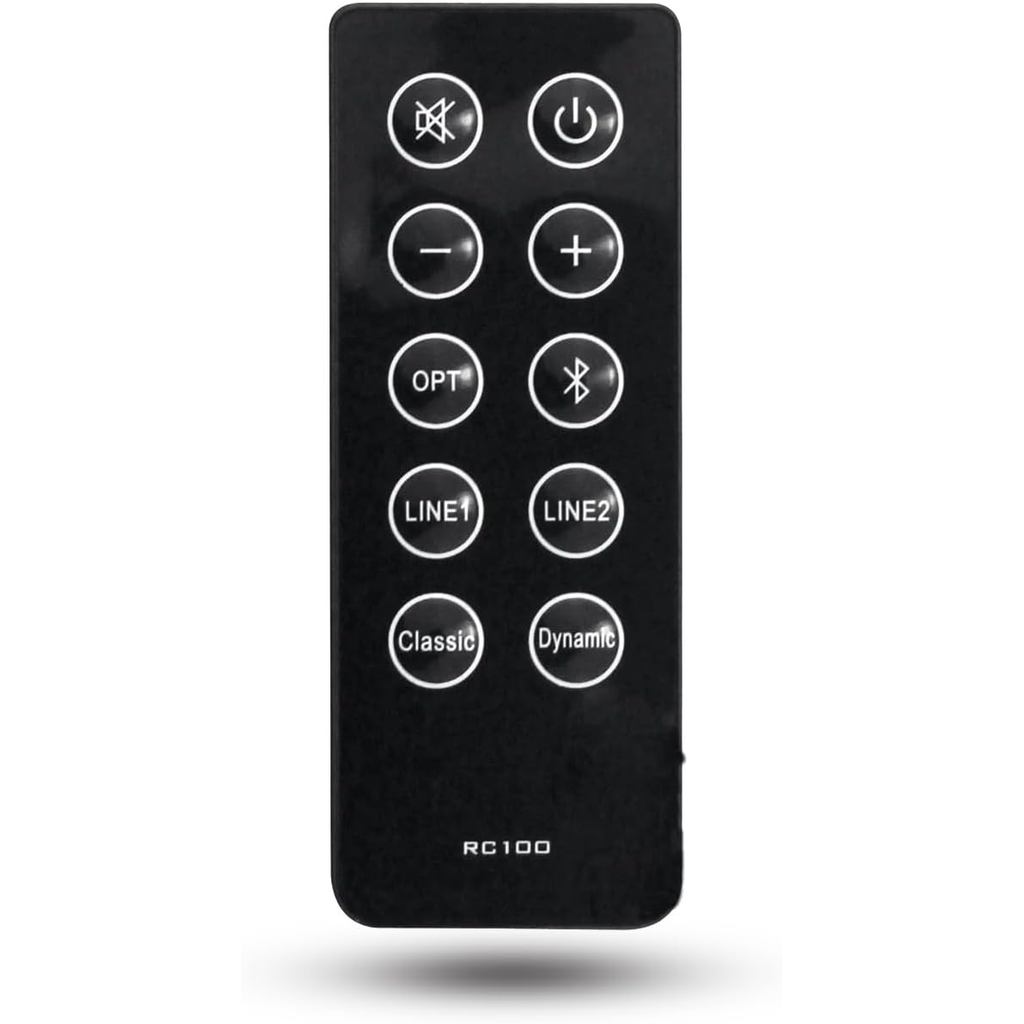 RC100 เปลี่ยนรีโมทคอนโทรลสําหรับ Edifier RC10D R2000DB R1280DB Soundbar ลําโพงชั้นวางหนังสือ
