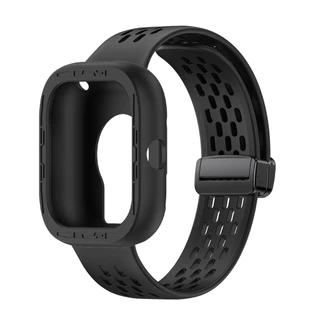 for Redmi Watch 6 5 4 หลุมซิลิโคนระบายอากาศพับสายแม่เหล็ก Redmi 5 Acute 5 Lite กีฬาสมาร์ทสายรัด for Smartwatch strap