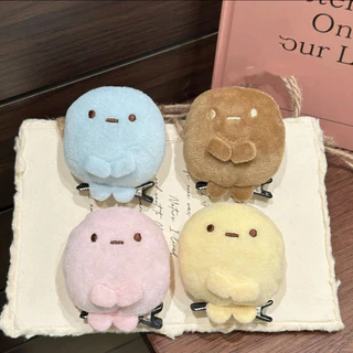 2026 ใหม่ Kawaii Sumikko Gurashi กิ๊บติดผมตุ๊กตา,นุ่มปุยการ์ตูนตัวอักษรผม Barrettes,น่ารักทุกวันตกแต่งอุปกรณ์เสริมผมสําหรับสาว