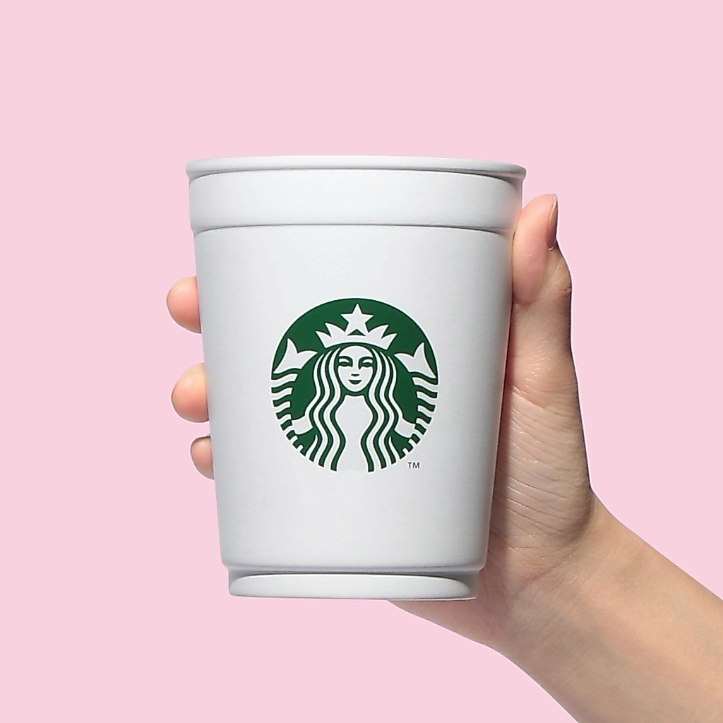แก้ว Starbucks 2-Way Stainless Steel Cup/Holder จากช็อปญี่ปุ่น 🇯🇵 | พร้อมส่ง