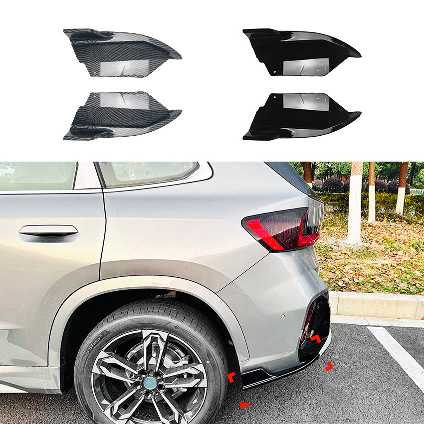 เหมาะสําหรับ BMW X1 IX1 U11 มุมด้านหลัง M Sport 2023 + Air มีดมุมสติกเกอร์รถภายนอก Cross-Border