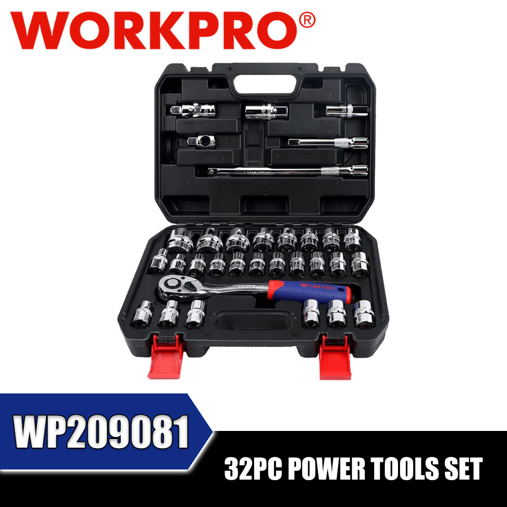 Workpro WP209081 ชุดเครื่องมือไฟฟ้า 32 ชิ้น