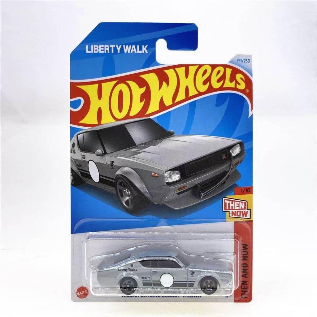 เลขที่. 191 NISSAN SKYLINE 2,000GT-R LBWK NISSAN Grey Hot Wheels General Card Car
