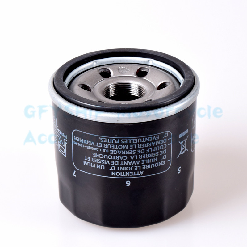 HF138 รถจักรยานยนต์กรองน้ํามันตาราง Fit สําหรับ Suzuki GSR600 GSR-600 GSR 600 K6 K7 K8 K9 L0 B Yoshi