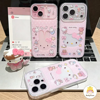 เคสโทรศัพท์ Hello Kitty ลายจุด เหมาะสำหรับ IPhone 17 16 14 15 13 12 11 Pro Max XR X XS Max 7 6 8 15 14 Plus Air
