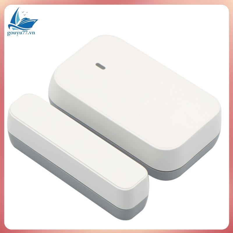 2.4GHz ไร้สาย TTLOCK เซ็นเซอร์ประตูประตูการตรวจจับสัมผัสหน้าต่างเปิดปิด Status DS3 ทํางานร่วมกับแอป 