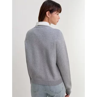 [Pomelo] เสื้อคาร์ดิแกนลายโบว์ / Bow Cardigan