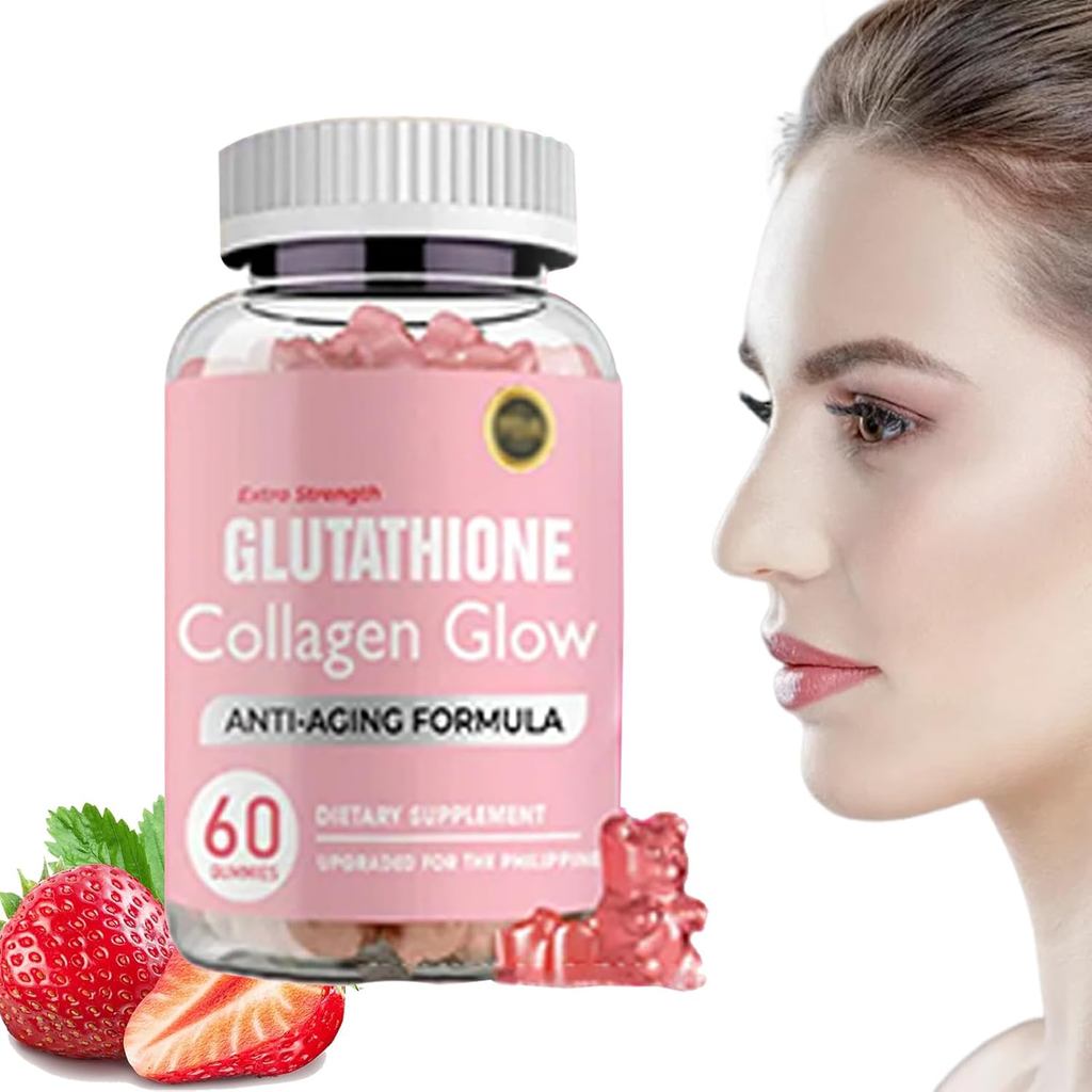 Collagen Glow, Collagen Glow Gummies, Collagen Gummies เพื่อฟื้นฟูของคุณ (1PC) 4ZYO
