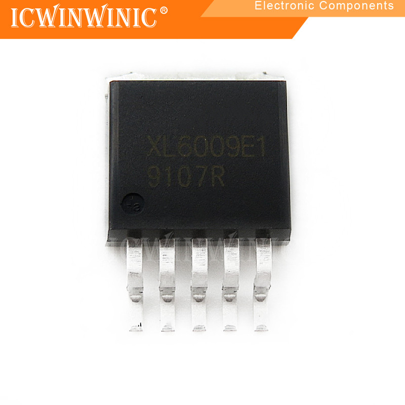 5 ชิ้น XL6009E1 XL6009 TO-263-5 ส่วนประกอบอิเล็กทรอนิกส์