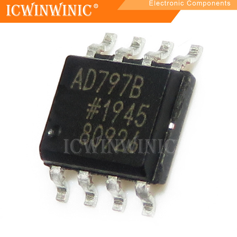 5 ชิ้น AD797BRZ AD797BR AD797 SOP-8 ส่วนประกอบอิเล็กทรอนิกส์