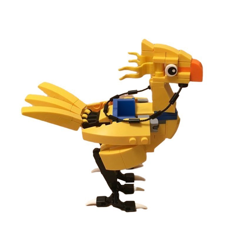 Creator Final Fantasy Chocobo Bird Blocks Set ของเล่น "เลโก้" ที่เข้ากันได้สําหรับของขวัญเด็ก