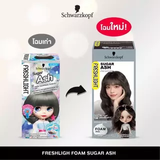 Freshlight เฟรชไลท์ โฟม น้ำตาลเทาเข้ม 105มล.