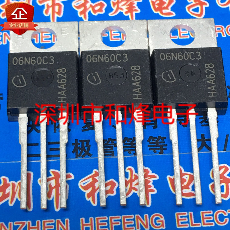 10 ชิ้น 06N60C3 SPP06N60C3TO-220 650V 6.2A วิทยุ triode
