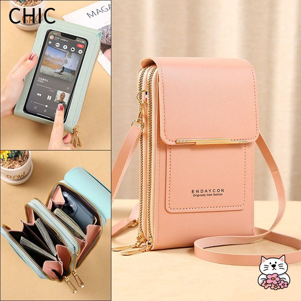 CHIC RFID กระเป๋ากันขโมย กระเป๋าสะพายข้างผู้หญิง RFID คุณภาพสูง