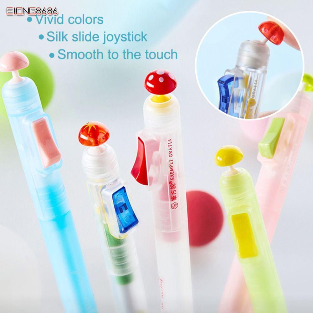 EIONG8686FT Fidget Clicker ปากกาเจล, 0.5 มม. Smooth Writing Relax Switch ปากกา, Anti-Anxiety Study เครื่องมือสําหรับสอบ Prep