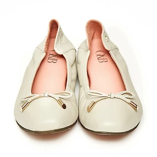 O&B รองเท้าหนังแกะ รุ่น AUDREY COMFY IN IVORY WHITE-11024CS11024F_C9WTXX