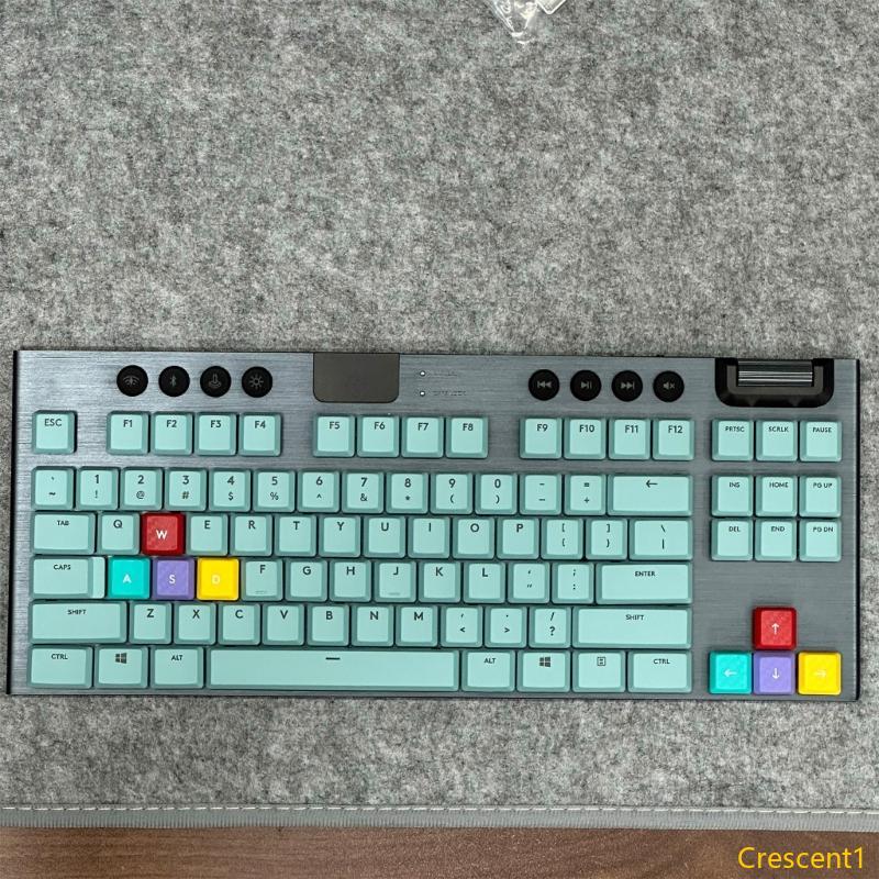 Crescent1 WASD Arrows Keycap Texture Nonslip Keycap สําหรับ G813 G913 คีย์บอร์ดเครื่องกล