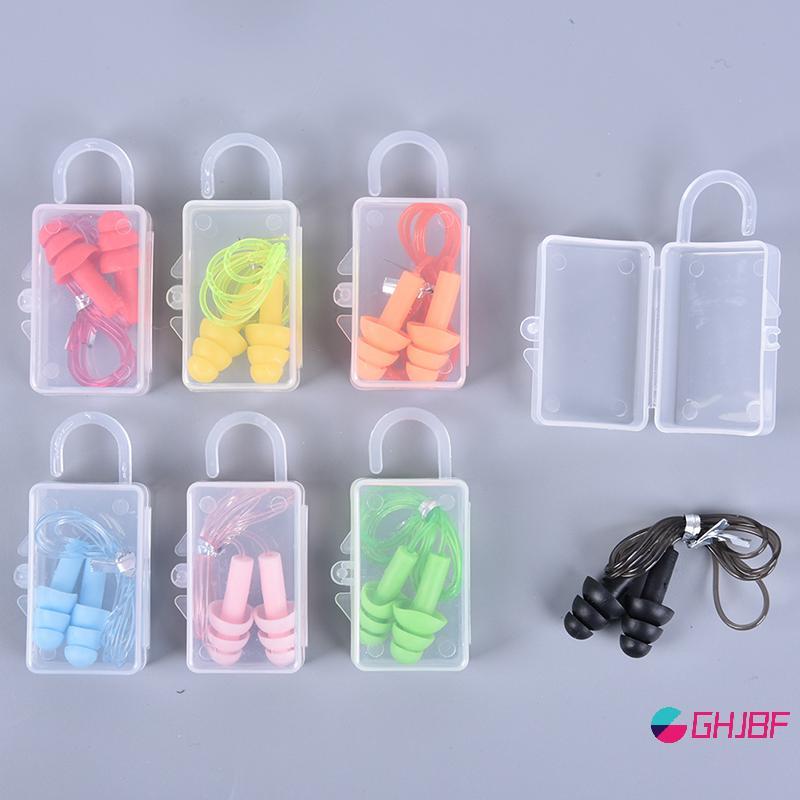 GHJBF] ซิลิโคนกันน้ํา Earneck Plugs Sleep Noise Prevention Earplugs ลดเสียงรบกวน snOriginalnnant คอเ