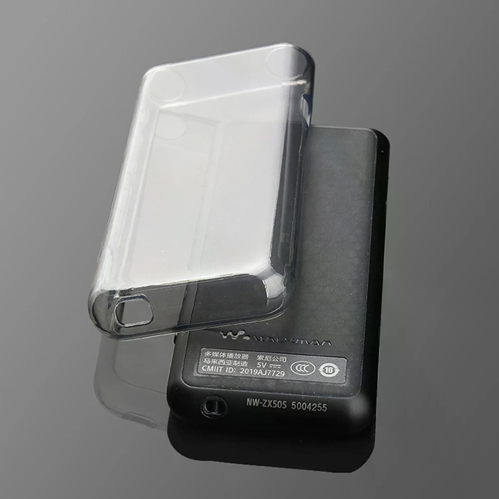 ฝาครอบเคส TPU ใสแบบนุ่มสําหรับ Sony Walkman NW-ZX500 ZX505 ZX507