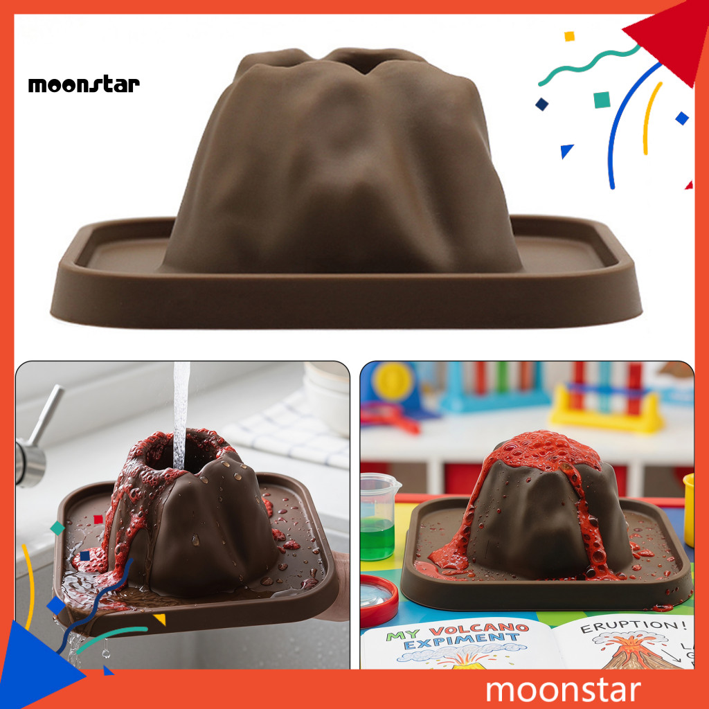 MOO Volcano ชุดทดลองวิทยาศาสตร์ Anti-spill Volcano รุ่น Eruption ชุดวิทยาศาสตร์สําหรับเด็ก – Diy การ