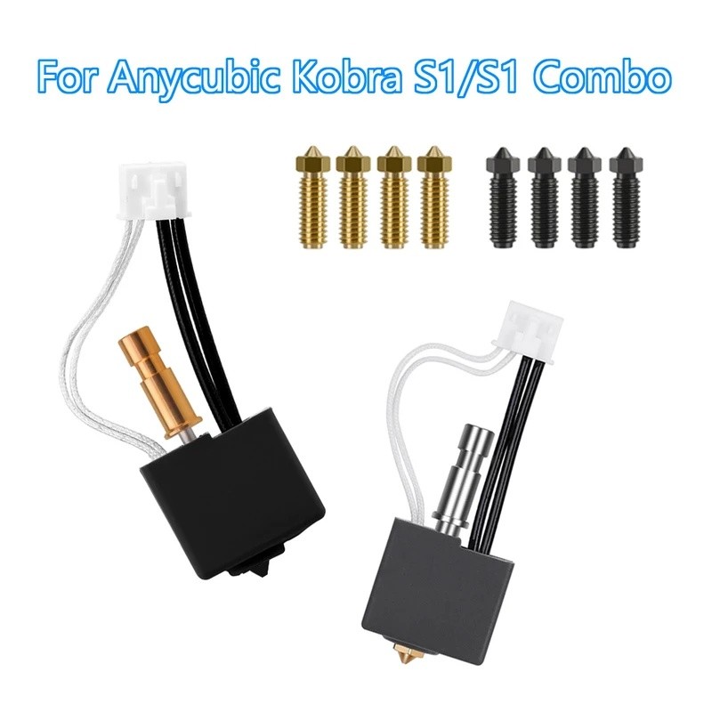 Hotend สําหรับ Kobra S1 Combo หัวพิมพ์ Hot End สําหรับ Anycubic Kobra S1/ACE Pro Hotend Kobra S1 เหล