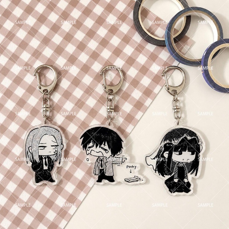SAKAMOTO DAYS อะนิเมะพวงกุญแจ Nagumo Osaragi อะคริลิคพวงกุญแจ Shishiba Kawaii พวงกุญแจกระเป๋าจี้รุ่น