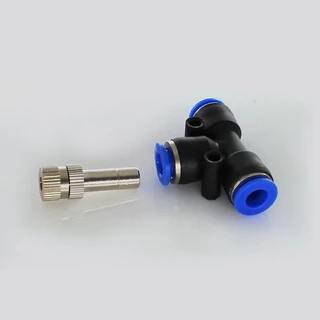 ข้อต่อ นิวเมติก ข้อต่อท่อลม PU 6mm. 8mm. ท่อลม ข้อต่อสายไมโคร สายพ่นหมอก 1 2 3 4ทาง 6มม 8มม พลาสติกหนา ทนแดด