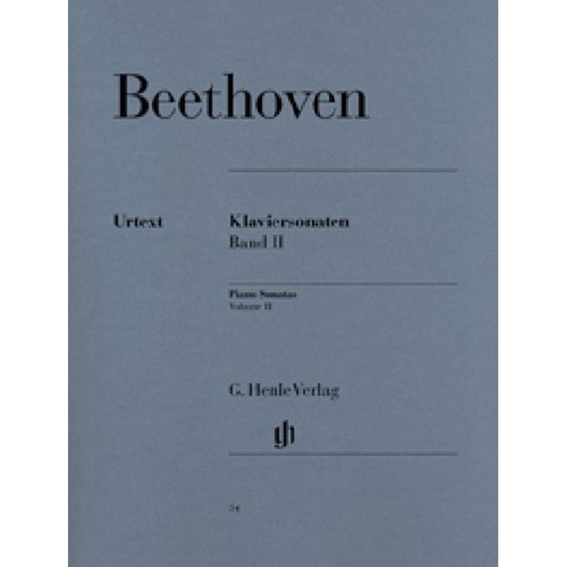Henle Original Beethoven Piano Sonata Complete Works Volume Two Piano Solo Beethoven Klariesonaten 2
