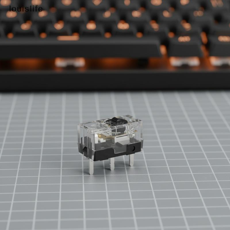 LETH Superior TTC Micro Switch Gold Contact สําหรับเล่นเกมผู้ที่ชื่นชอบเม้าส์ปุ่มซ้ายขวาขยาย Lifespa