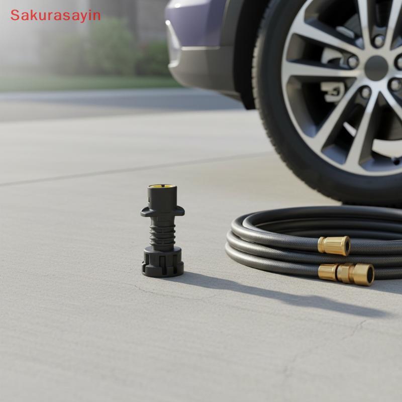 {Sakurasayin} ทําความสะอาดความพยายามด้วยอะแดปเตอร์เครื่องซักผ้าแบบ Qui Connect 1/4" สําหรับรุ่น K2-K