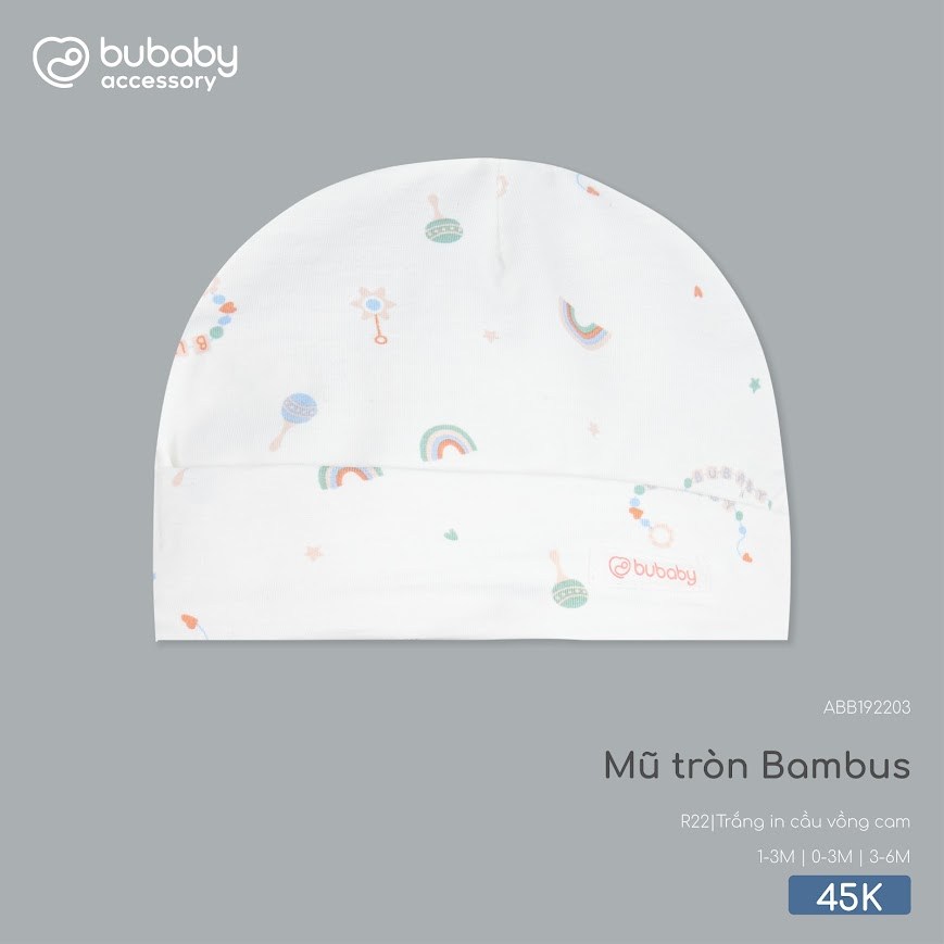 หมวกปมน้ําเชื่อมทารกแรกเกิด Bubaby Binh Duong