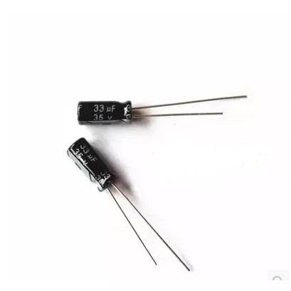 1000PCS Electrolytic Capacitor 35v33uf อลูมิเนียม Electrolytic Capacitor 33UF 35V 5*11 มม.