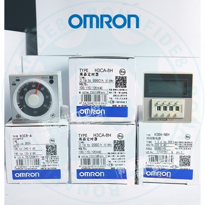 รีเลย์เวลา Omron H3CA-8 8H A8 A8E H3BA-N X8HB X8HA N8H