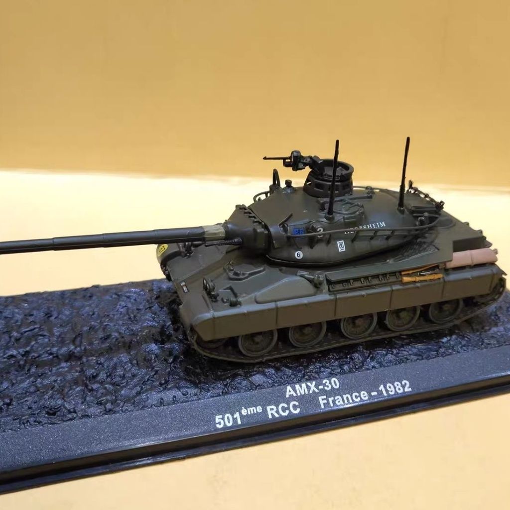IXO 1/72 French AMX30 1982 โมเดลรถถังผลิตภัณฑ์สําเร็จรูปโลหะผสม #24