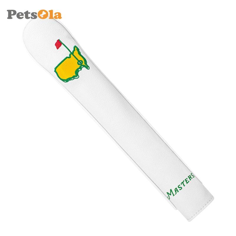 [PETSOLA] Golf Alignment Stick Cover Golfer Gift Transport Waterproof PU Stylish Case, Dust, Golf Headcover Indicator Rod Sleeve
