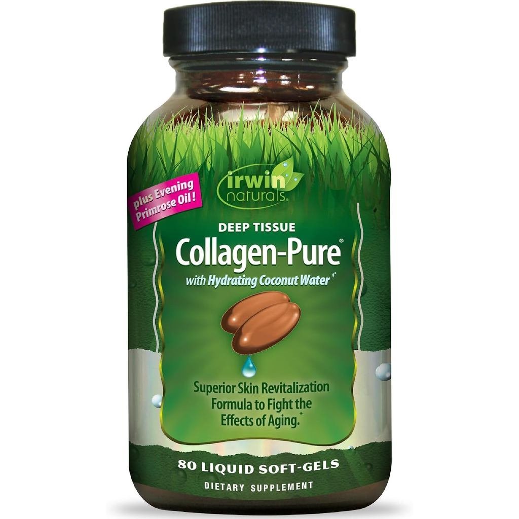 Irwin Naturals Deep Tissue Collagen-Pure Connective Tissue Support | รองรับคอลลาเจนโครงสร้าง | 2,000