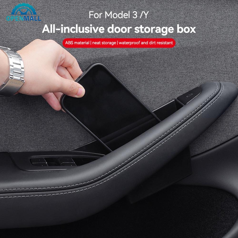 OPENMALL 2 ชิ้นประตูรถภายในคอนโซลกลาง Gap Armrest Holder Organizer คอนเทนเนอร์กระเป๋ากล่องเก็บสําหรั