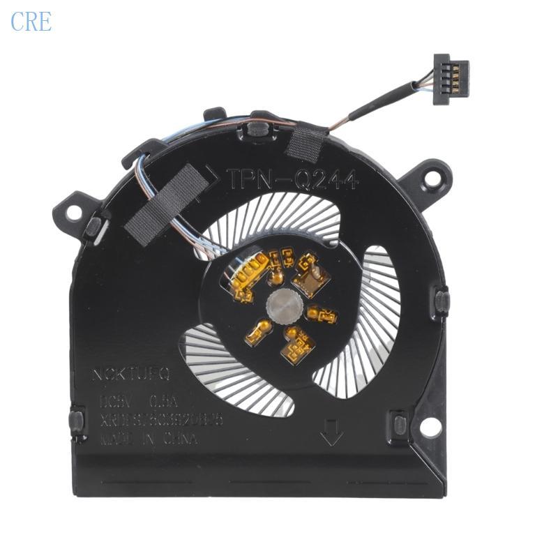 CRE เปลี่ยนพัดลมระบายความร้อนแล็ปท็อป DC5V 4 สายหม้อน้ําสําหรับ 14DV TPN-Q244 TPN-Q245 TPN-Q246